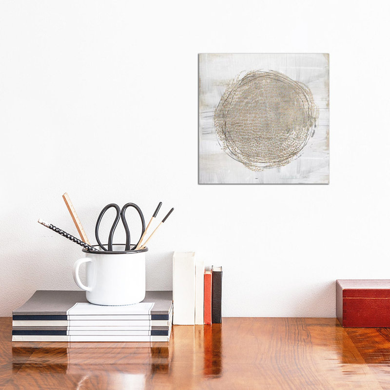 «Deep Motion» par Nikki Chu - impression, Toile tendue, H 12 po x l 12 po x P 0,75 po, Pas de tapis