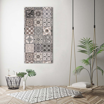 Ceramic Tiles - Wrapped Canvas Print