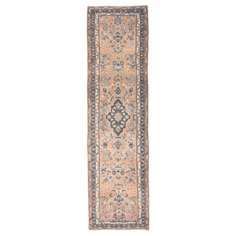 Tapis corail rétro Antalya 2 pi 4 po x 9 pi 0 po