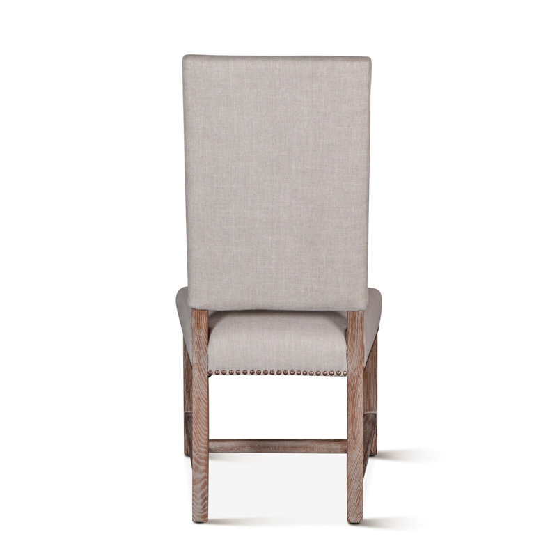 Dani Upholstered Dining Chair, Light Gray