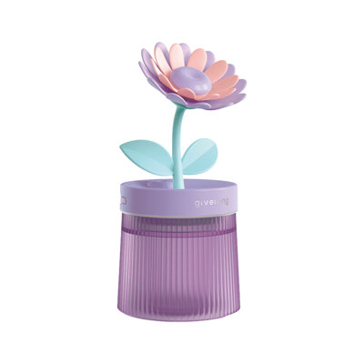 Home humidifier USB Humidifier With Light-Quiet Cool Mist Humidifier For Bedroom And Office -Plants-Easy To Clean