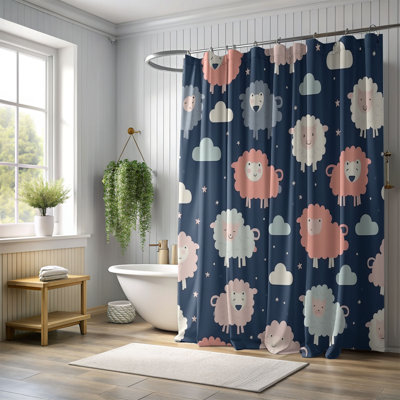 Blissful Bedroom - Premium Shower Curtain