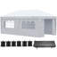 Tente escamotable avec parois latérales 10 pi x 19,5 pi Outsunny-675945970