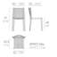 Chaise de patio empilable Spirz-36815858