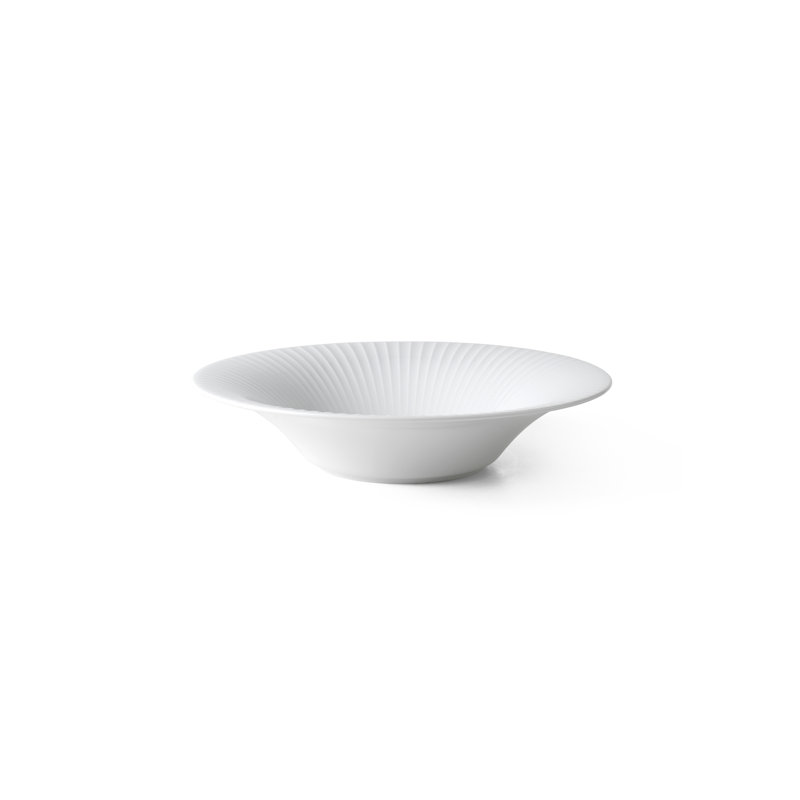 Hammershøi Soup Plate, White, Dia: 10.2"