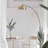 Deitz 74.8'' Satin Black Arched Floor Lamp