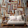 Rosalind Wheeler Wall Mural - Labyrinth of Wooden Boards | Wayfair