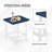Erlich Rectangular Outdoor Side Table , 14.6 " W 18 " D-1033658155