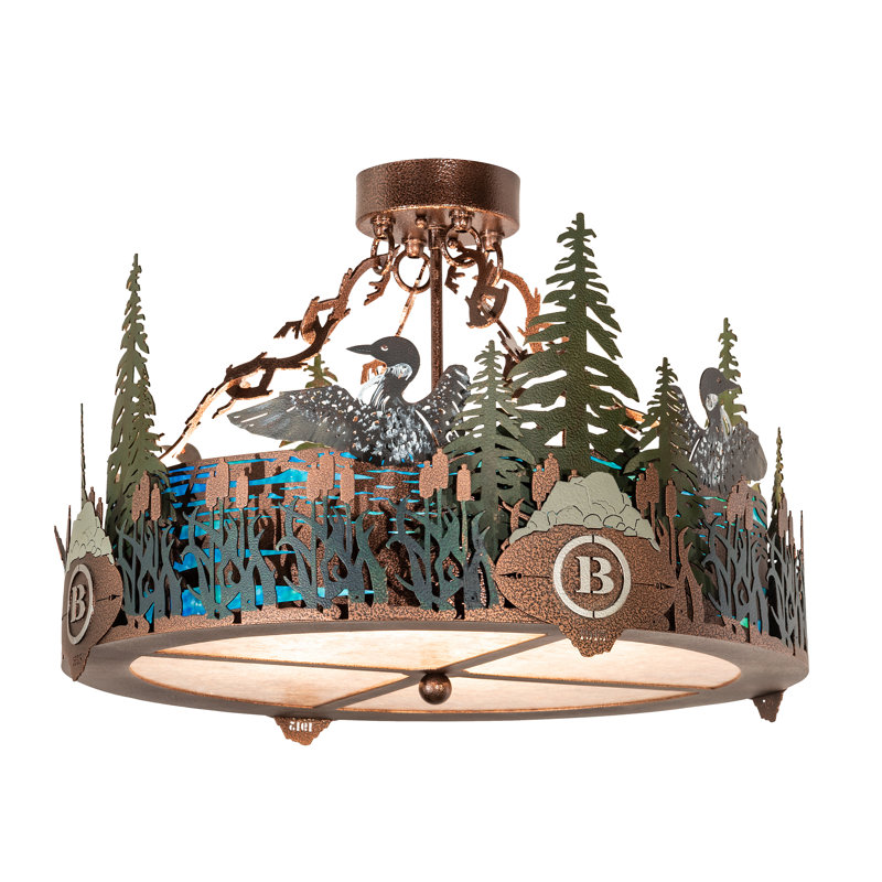 Taya 4 - Light Semi Flush Mount