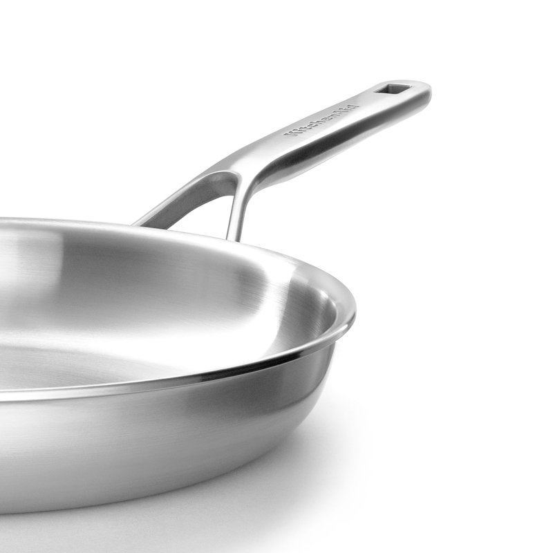 KitchenAid Multi-Ply Stainless Steel Frying Pan, 24 cm