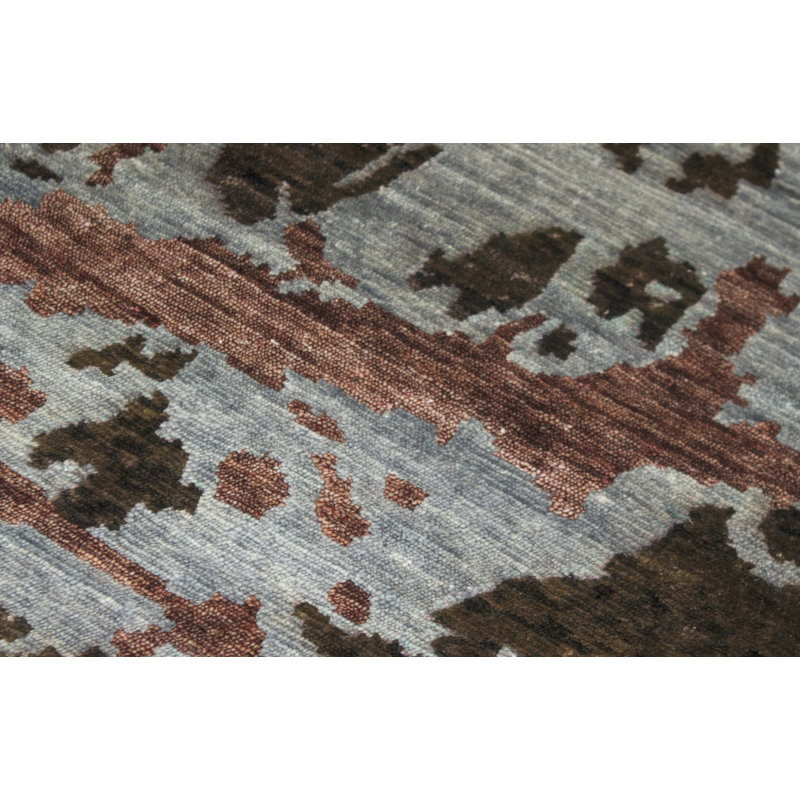 Hand-Knotted High-Quality Multi-Colored Area Rug
