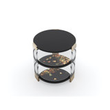 Caracole Classic Solid Wood Top End Table