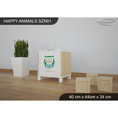 2 Drawer Nightstand