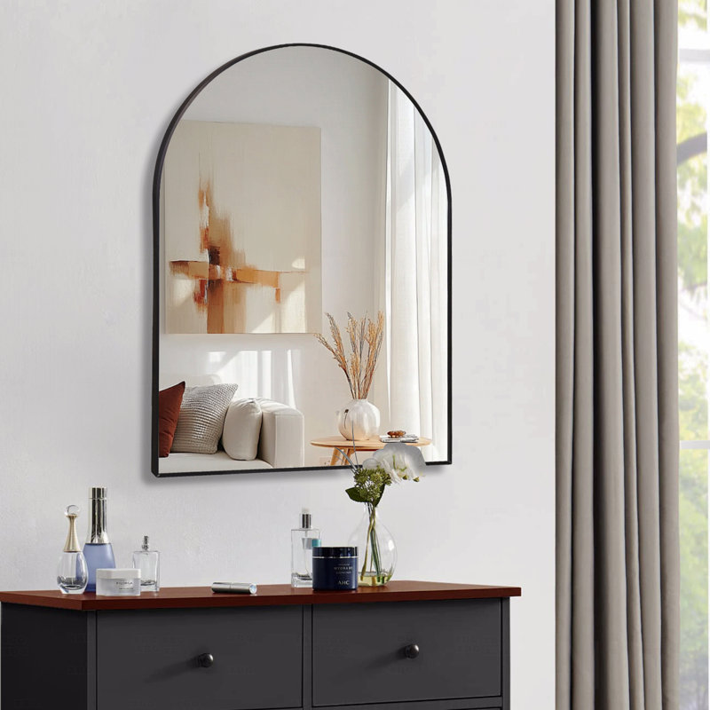 Miroir de salle de bain 30x40, 40 po x 30 po, Noir