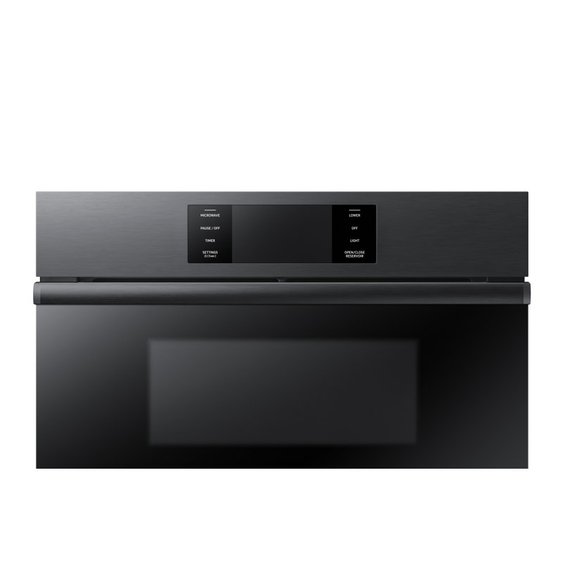 30" Microwave Combination Wall Oven Steam, Contemporary, Graphite Stainless
