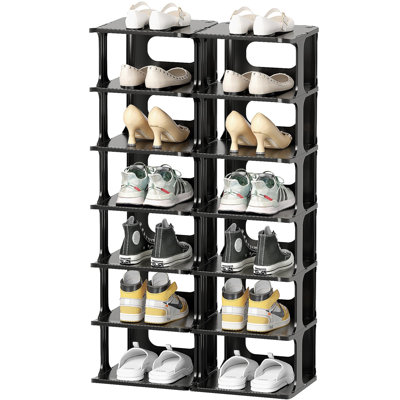 14 Pair Shoe Rack