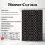Ivory Patterns - Rideau de douche Premium-629365664