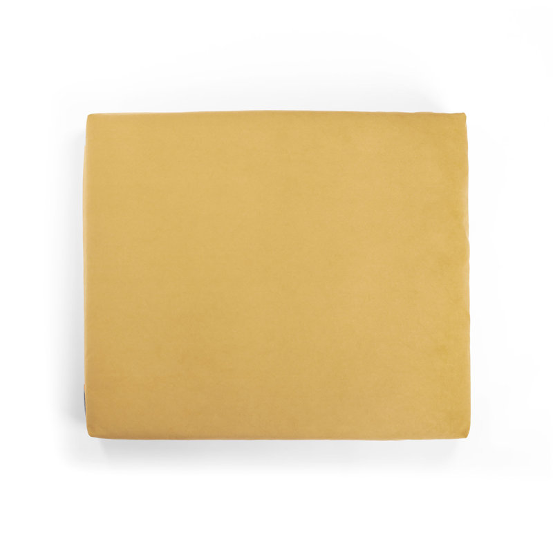 Polyester Pet Bed, 8cm H x 90cm W x 70cm D, Yellow
