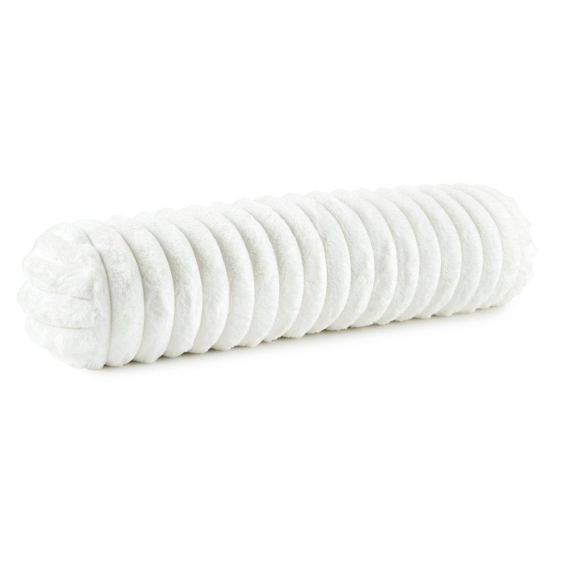 Oreiller Mondo fait sur commande, Ivoire ivoire, Bolster 9"H x 36"W