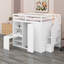 Lit mezzanine avec garde-robe, bureau et tablettes-1583836307