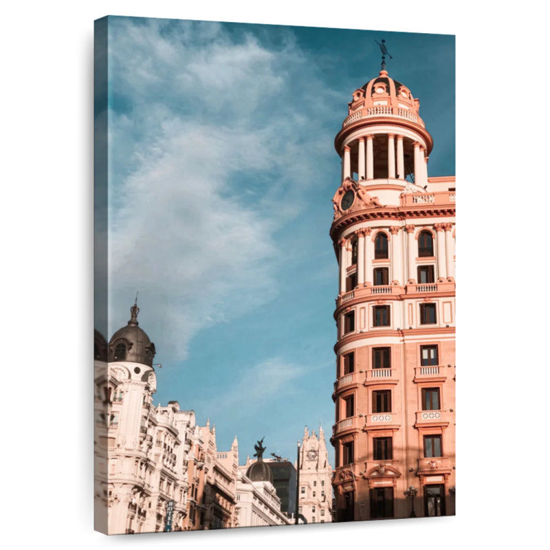 Nicci La Adriatica Building Madrid, 51" H x 34" W
