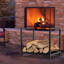 Aminat 40cm W Metal Log Rack
