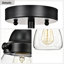 Luminaire suspendu simple en bronze huilé à 1 lumière Oakleaf-686789723