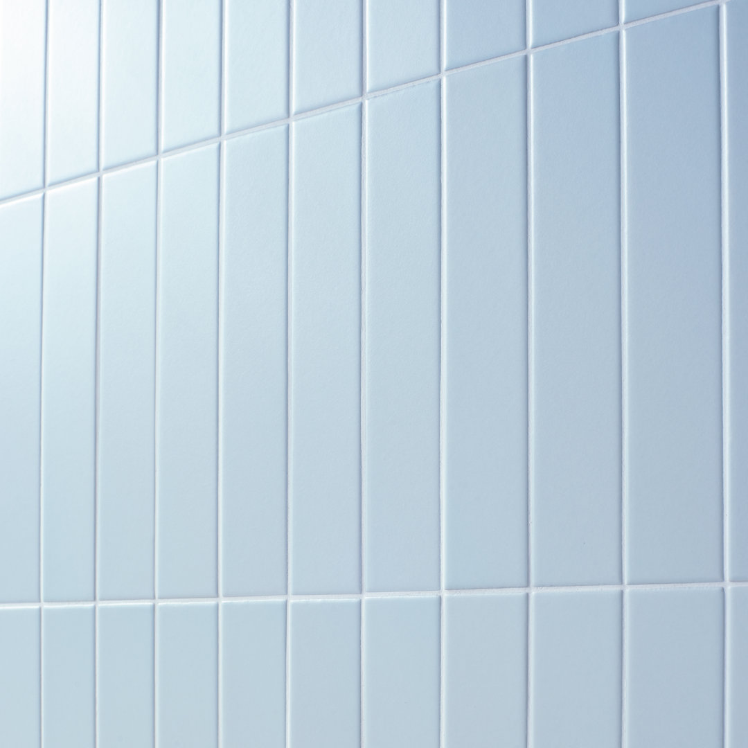 Spectre Glow Matte 2" x 10" Subway Wall Tile Encore Surfaces