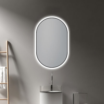 Isalgue Aluminium Oval Mirror