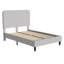 Lit plateforme tapissier Aluino avec tête de lit à bords arrondis - aucun sommier nécessaire-1987674856-1987674857