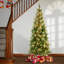The Holiday Aisle® Charleston Pine Slim Tree with Clear Lights-928665708