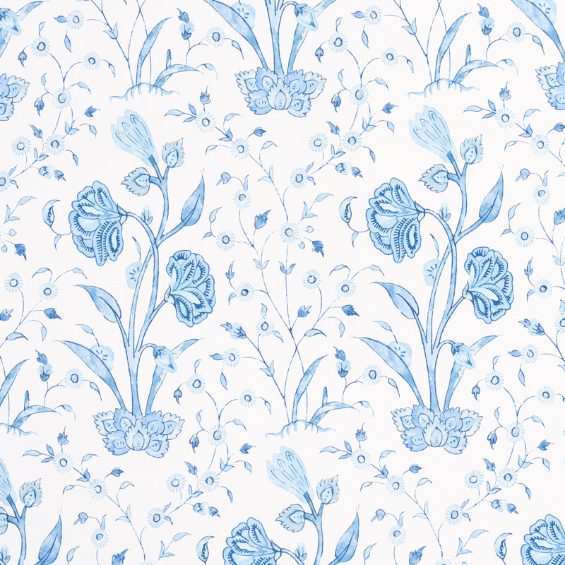 Papier peint floral Khilana, Porcelaine