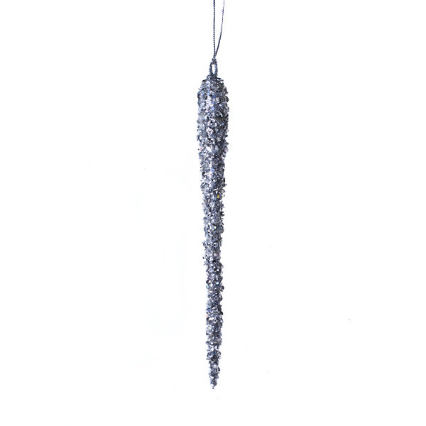Finial Ornament, 40cm H x 5cm W x 5cm D, Silver