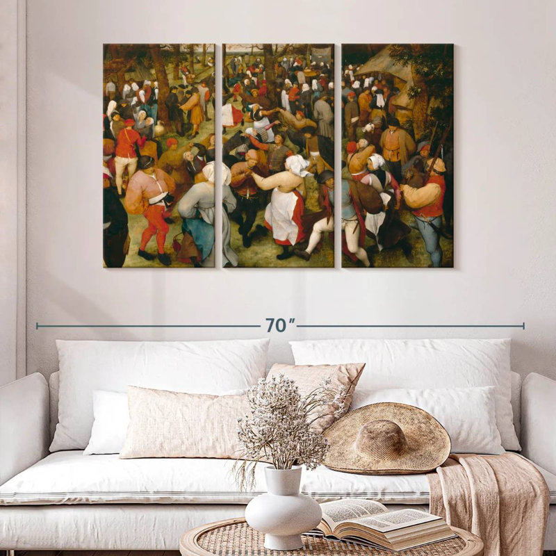 Leisha The Wedding Dance, 32" H x 50" W