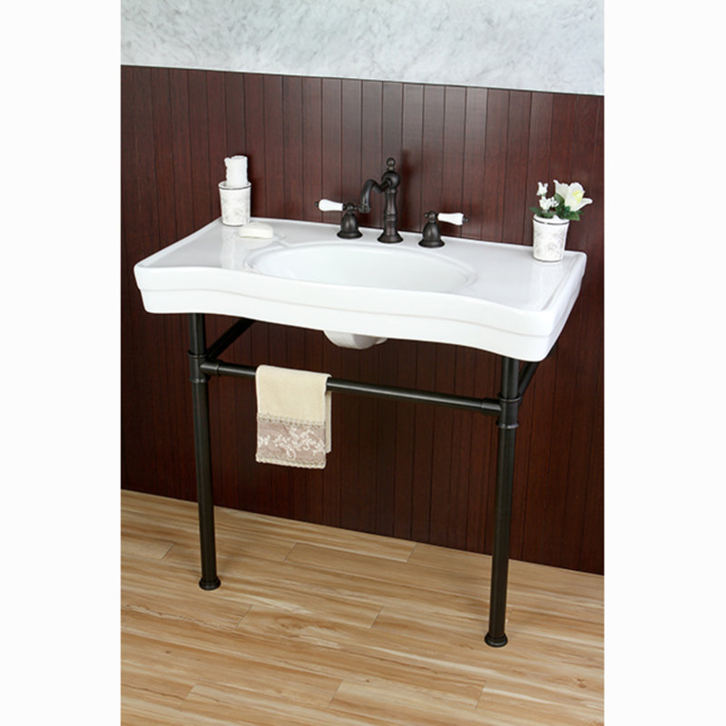 Robinet de salle de bain espacé Kingston, Bronze huilé