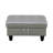 Terrion 35''Wide Faux Leather Rectangle Solid Colour Storage Ottoman-792759447