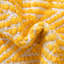 Tapis jaune / ivoire en coton tissé à plat à la main Skilah-1816086752