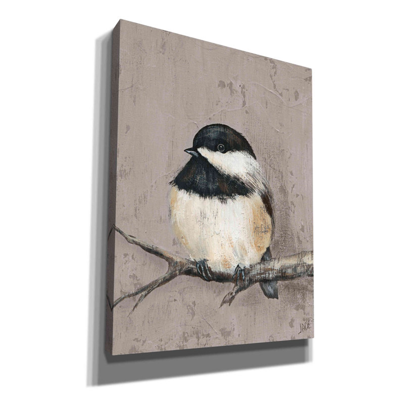 «Winter Bird IV», impression sur toile tendue, H 16 po x l 12 po x P 0,75 po