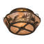 Fly Fishing Creek 2 - Light Semi Flush Mount