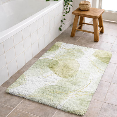 Premium Machine Washable Dream Shag ADS544 Circles Rug