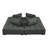 Modway Saunter, 4-Piece Sectional Sofa, Light Gray-2064819779