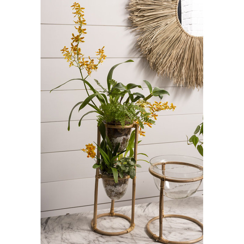 Pot à fleurs en verre Sync