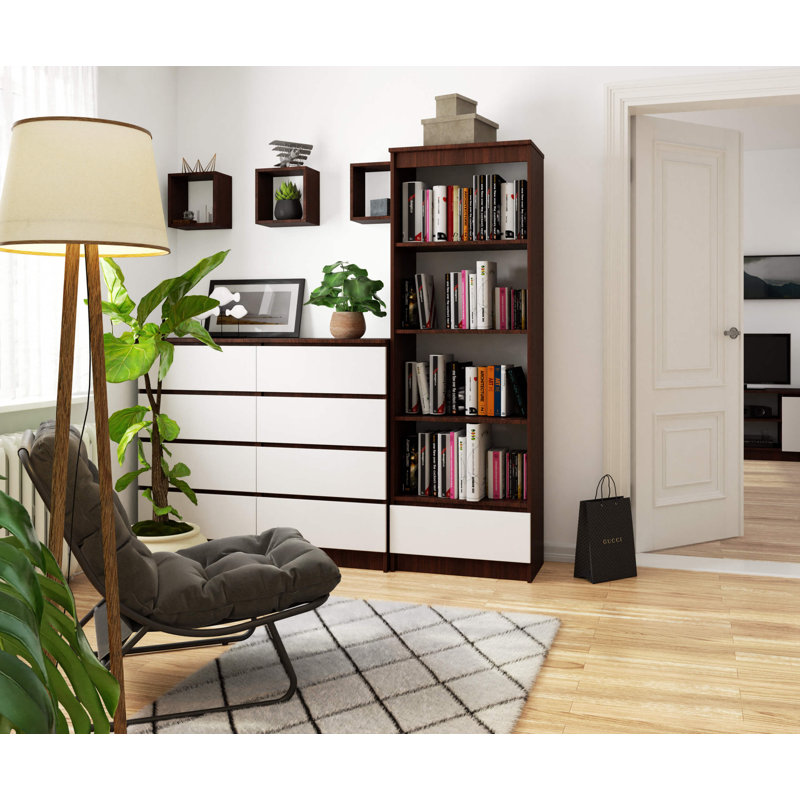 Wanneroo 180cm H x 60cm W Standard Bookcase