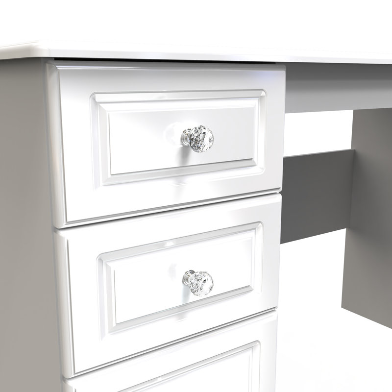 Jacey Solid Wood Writing Desk, 77 cm H x 120 cm W x 53 cm D