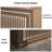 Bar Counter with Wine Storage & Cabinet, Reception Bar Table for Home & Commercial Use-106693138