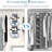 8 Pair Hanging Shoe Organizer