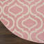 Tapis rose / ivoire à motif géométrique Kardinya-1516020178