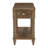 Graeden Solid Wood End Table with Built-In Electrical Outlet-1580898197