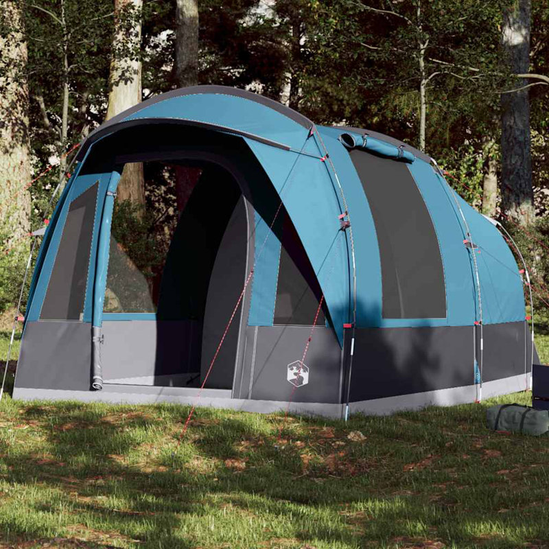 Tente de camping pour 3 personnes Vidaxl, Bleu