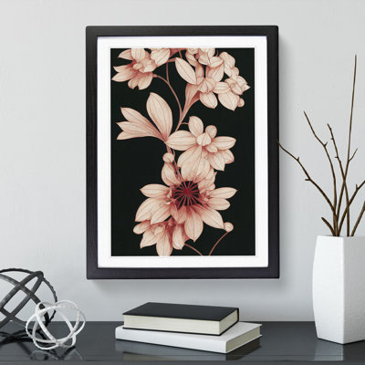 The Intriguing Flowers - Single Picture Frame Print